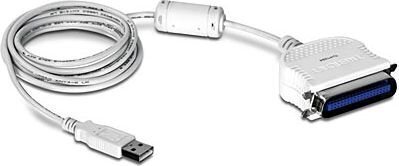 TRENDNET CONVERTER USB -> PARALLEL 1284 hinta ja tiedot | Kaapelit ja adapterit | hobbyhall.fi