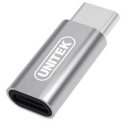 Unitek Adapteris USB type-C - Micro USB, Y-A027AGY hinta ja tiedot | Adapterit | hobbyhall.fi