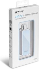 TP-Link UE200 -kortti tukee Ethernet 100 Mb / s - USB 2.0 hinta ja tiedot | Adapterit | hobbyhall.fi