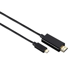 Adapteris Hama, USB-C/ HDMI, Ultra HD, 1,8 m hinta ja tiedot | Kaapelit ja adapterit | hobbyhall.fi