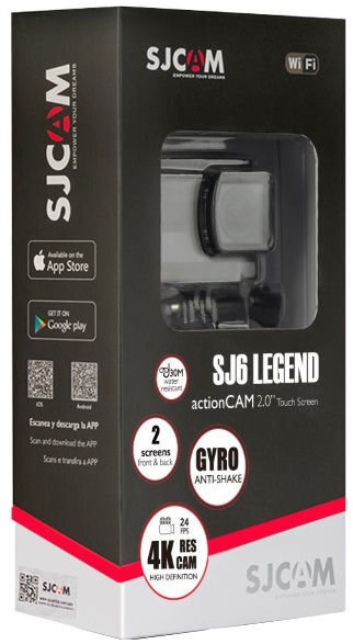 SJCAM SJ6 Legend Black Wi-Fi toiminta-kamera hinta ja tiedot | Action-kamerat | hobbyhall.fi