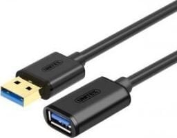 Unitek jatkojohto USB3.0 AM-AF, 2.0m; Y-C459BBK hinta ja tiedot | Adapterit | hobbyhall.fi
