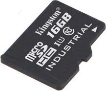 Atminties kortelė Kingston 16GB microSDHC UHS-I Industrial Temp Card Single Pack hinta ja tiedot | Puhelimen muistikortit | hobbyhall.fi