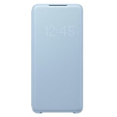 Puhelinkuori Samsung LED Samsung Galaxy S20 Plus siniselle (EF-NG985PLEGEU) hinta ja tiedot | Puhelimen kuoret ja kotelot | hobbyhall.fi