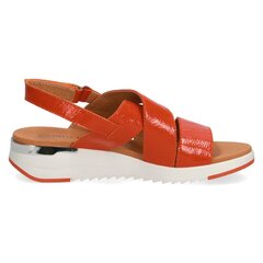 Caprice naisten sandaalit nahkaa, oranssi hinta ja tiedot | Naisten avokkaat ja sandaalit | hobbyhall.fi