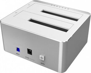 Doko stotelė USB HDD USB3.0. Y-3026 ALU hinta ja tiedot | Kannettavien tietokoneiden lisätarvikkeet | hobbyhall.fi