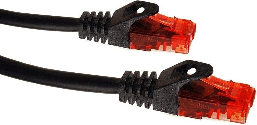 Maclean MCTV-740 Patchcord UTP cat6 Cable plug-plug 1m black hinta ja tiedot | Kaapelit ja adapterit | hobbyhall.fi