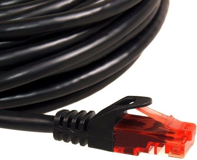 Maclean MCTV-740 Patchcord UTP cat6 Cable plug-plug 1m black hinta ja tiedot | Kaapelit ja adapterit | hobbyhall.fi