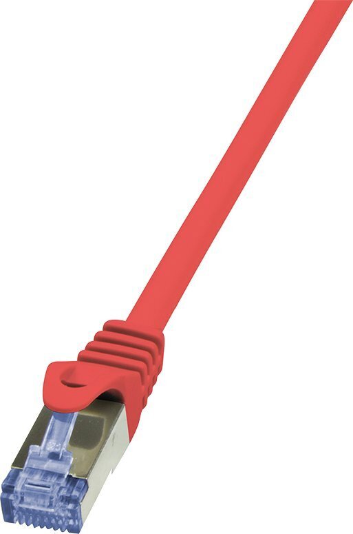 LOGILINK - Patch Cable Cat.6A 10G S/FTP PIMF PrimeLine red 5m hinta ja tiedot | Kaapelit ja adapterit | hobbyhall.fi