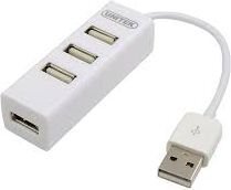 Unitek - Hub 4x USB 2.0, Y-2146, 1x Lad.tel. biały hinta ja tiedot | Adapterit | hobbyhall.fi