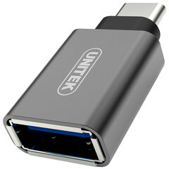 Unitek - Adapter USB TYP-C do USB (F ); Y-A025CGY hinta ja tiedot | Adapterit | hobbyhall.fi