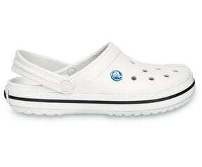 Crocs™ vapaa-ajan kengät Crocband, valkoinen hinta ja tiedot | Naisten sandaalit ja tossut | hobbyhall.fi