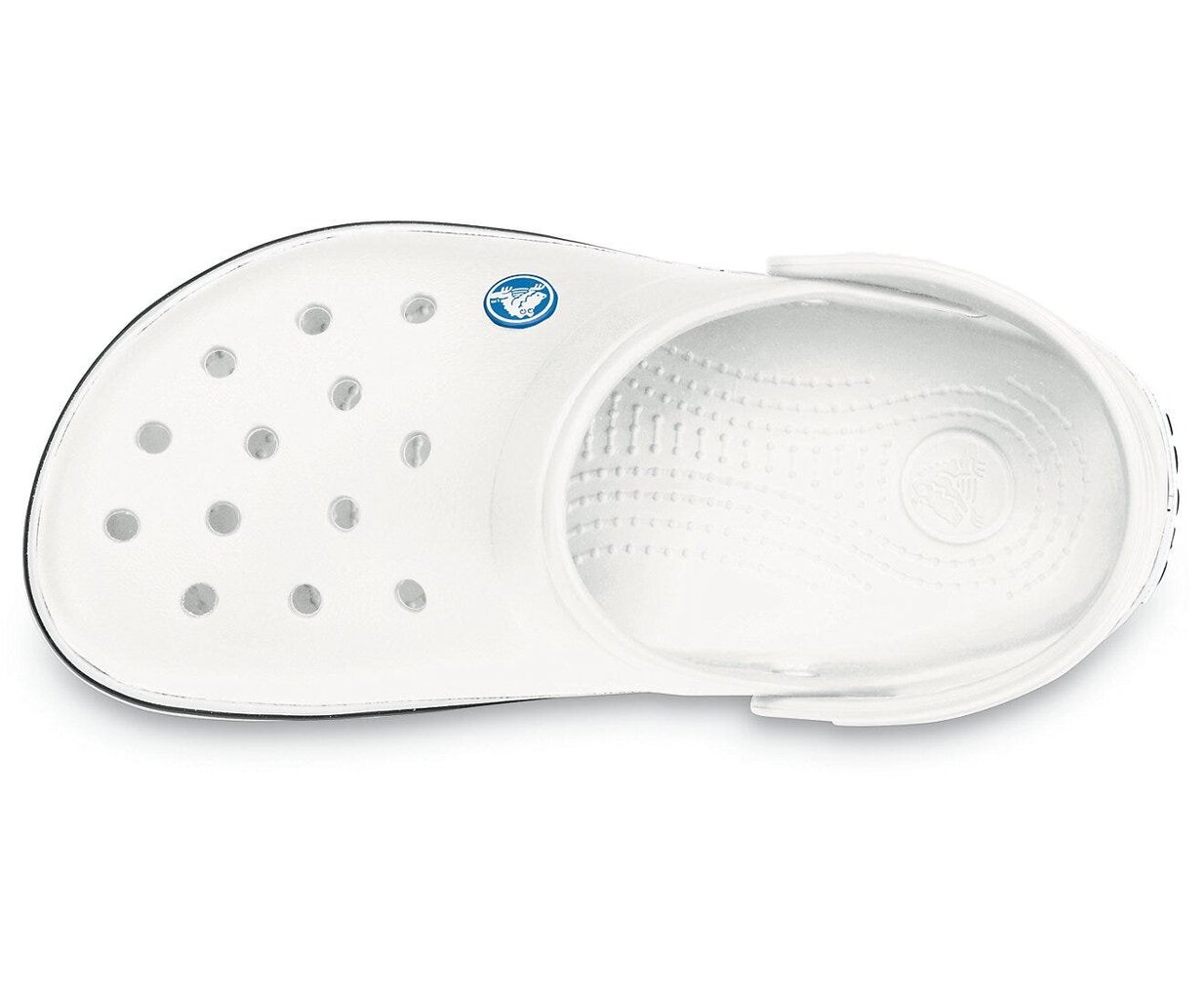 Crocs™ vapaa-ajan kengät Crocband, valkoinen hinta ja tiedot | Naisten sandaalit ja tossut | hobbyhall.fi