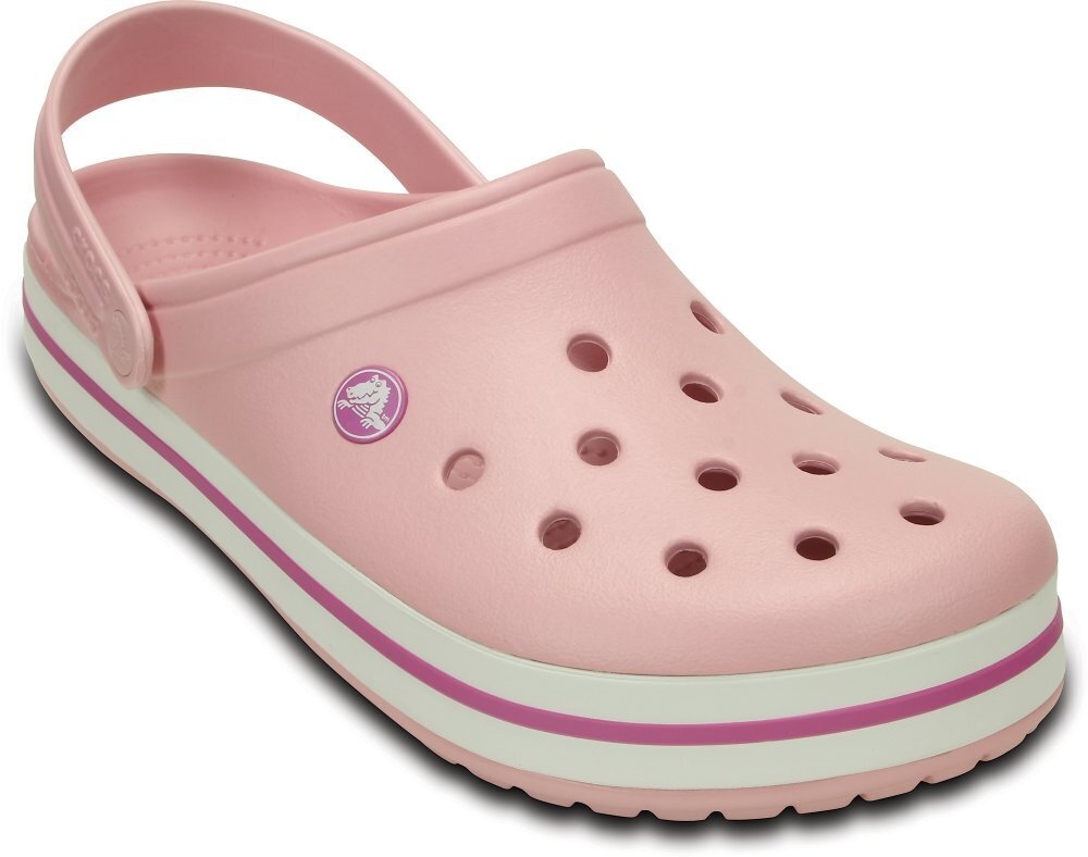 Crocs™ naisten jalkineet CROCBAND, vaaleanroosa hinta ja tiedot | Naisten sandaalit ja tossut | hobbyhall.fi