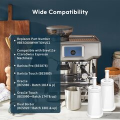 Breville Sage Claro Swiss Veden Suodatin Kahvinkeittimille. hinta ja tiedot | Kahvinkeittimen tarvikkeet | hobbyhall.fi