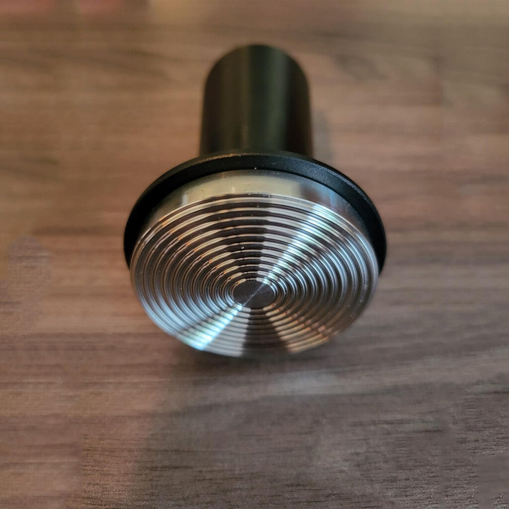 1 Sarja - Espresso Kahvipuristin Jousitettu Aallotettu Pohja Musta Työkalu Anodisoitu Alumiini (51mm/58mm) hinta ja tiedot | Kahvinkeittimen tarvikkeet | hobbyhall.fi