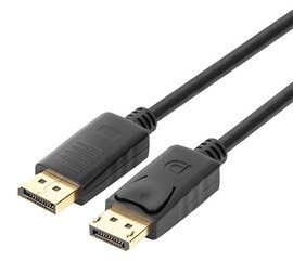Unitek Y-C607BK,DisplayPort (M) -DisplayPort (M), 1.5m. hinta ja tiedot | Kaapelit ja adapterit | hobbyhall.fi