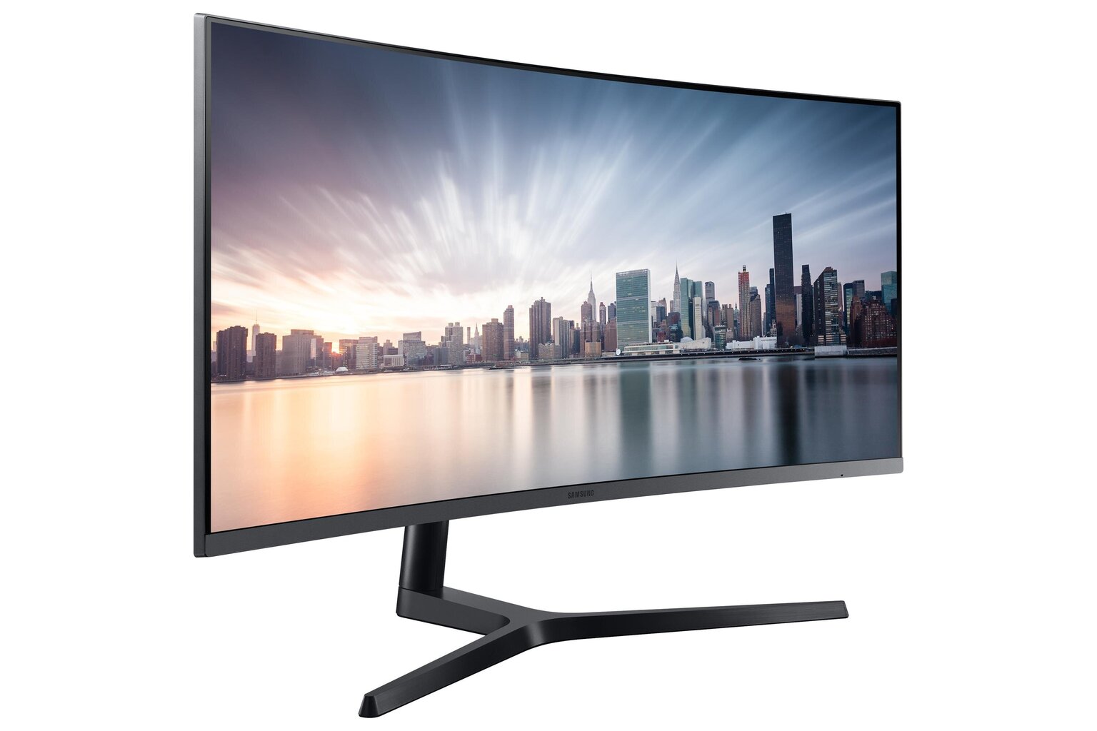 Samsung 34" UltraWide QHD QLED näyttö LC34H890WGUXEN hinta ja tiedot | Näytöt | hobbyhall.fi