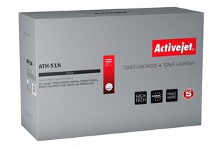 Mustekasetti Activejet ATH51N, musta hinta ja tiedot | Laserkasetit | hobbyhall.fi