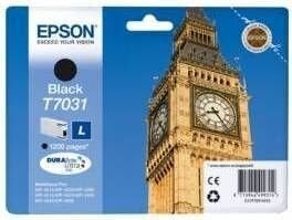 EPSON WP4000/4500 INK C. L BLACK 1.2K hinta ja tiedot | Mustekasetit | hobbyhall.fi