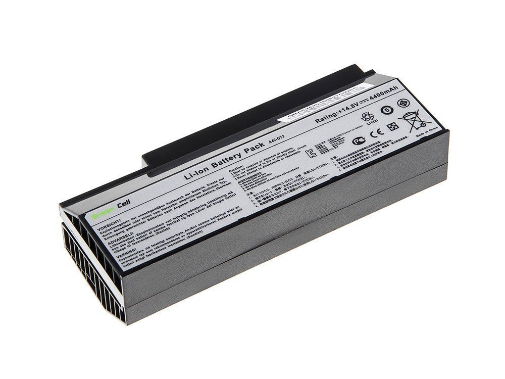 Green Cell Laptop Battery for Asus G53 G53SW G73 G73J G73JH G73JW hinta ja tiedot | Kannettavien tietokoneiden akut | hobbyhall.fi