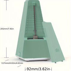 SOLO S-320 Vintage Mekaaninen Metronomi Rytmi Kitara Metronomi. hinta ja tiedot | Soittimien lisätarvikkeet | hobbyhall.fi