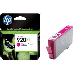 Mustepatruuna HP 920XL, vaaleanpunainen hinta ja tiedot | Mustekasetit | hobbyhall.fi
