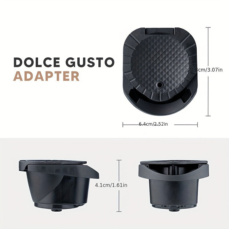 Kahvikapseliadapteri Dolce Gusto ja Nespresso koneille. hinta ja tiedot | Kahvinkeittimet ja kahvikoneet | hobbyhall.fi