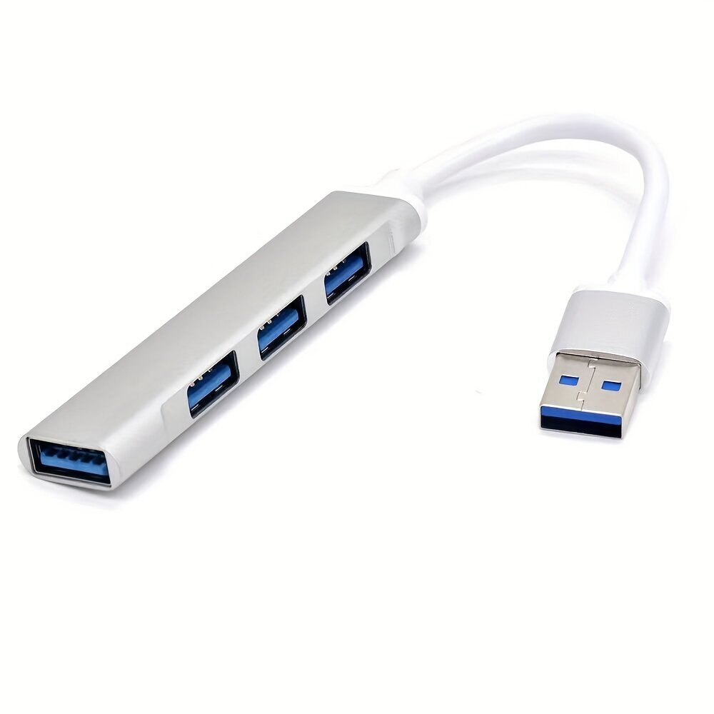 Tehosta tietokoneesi yhteyksiä tällä USB3.0 laajennus HUB - 4 porttia 1:ssä! hinta ja tiedot | Adapterit | hobbyhall.fi