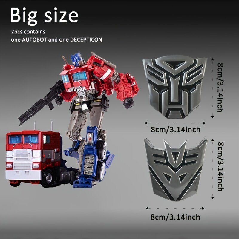 Virallinen Transformers-sarja 7Cm/7Cm tai 4Cm/4Cm Metallitarrat - Hasbron Valtuuttama hinta ja tiedot | Kirjontatarvikkeet | hobbyhall.fi