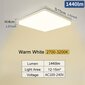 1kpl LED Kattovalaisin Neliö Energiatehokas Lamppu 16W/22W/34W/45W Lämmin Valkoinen Kylmä Valkoinen Neutraali Valo hinta ja tiedot | Kattovalaisimet | hobbyhall.fi