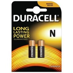 Paristot Duracell MN9100 / N / N2 1,5 V, 2 kpl (EU-läpipainopakkaus) hinta ja tiedot | Duracell Valaistus ja sähkölaitteet | hobbyhall.fi