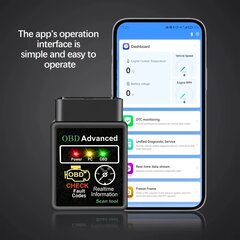 Kompakti OBD2 Langaton Diagnostiikkaskanneri - Autosi Piilotettu Potentiaali, Ei Akkuja Tarvitaan hinta ja tiedot | Auton sisätilatarvikkeet | hobbyhall.fi