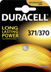 Duracell akku SR69 / D371 / 370 1.5V / 1B hinta ja tiedot | Duracell Valaistus ja sähkölaitteet | hobbyhall.fi
