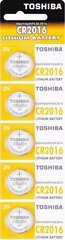 Toshiba CR2016 PW BP-5 hinta ja tiedot | Paristot | hobbyhall.fi