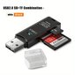 USB3.0 Mini SD/TF Kortinlukija, USB2.0 Mini SD Kortinlukija hinta ja tiedot | Adapterit | hobbyhall.fi