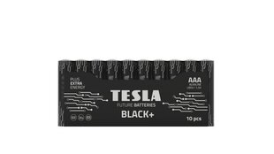 Akku Tesla AAA Black + R03, 10 kpl. hinta ja tiedot | Paristot | hobbyhall.fi