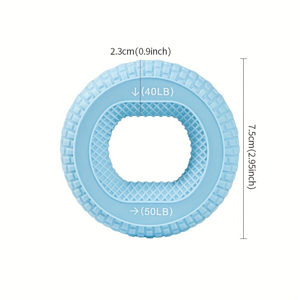 1/5 kpl Silikoni Sormien Ote Rengas Käsiharjoitteluun ja Kuntoutukseen hinta ja tiedot | Treenivälineet | hobbyhall.fi