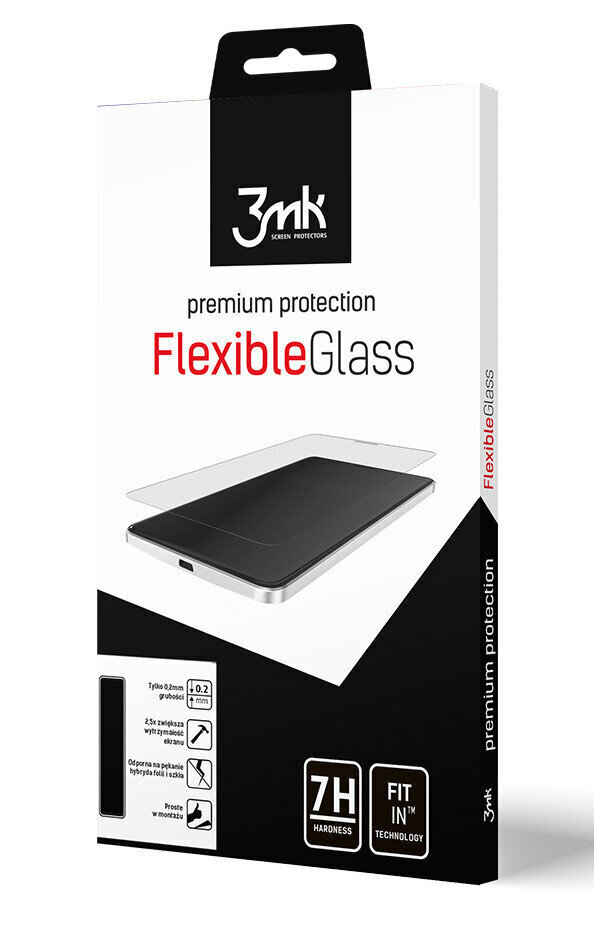 LCD apsauginė plėvelė 3MK Flexible Glass Huawei P40 Lite E/Y7P hinta ja tiedot | Puhelimen kuoret ja kotelot | hobbyhall.fi