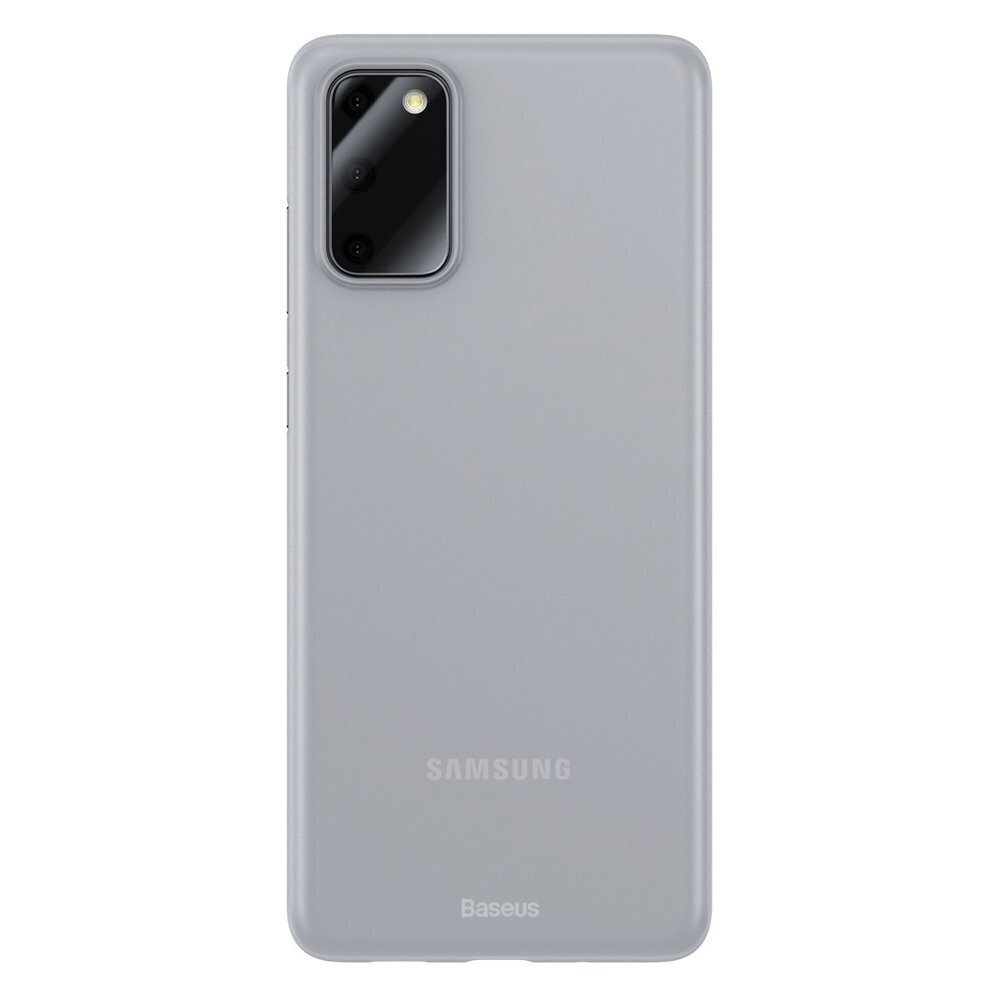 Puhelimen kuori Baseus, Samsung Galaxy S20:lle, valkoinen hinta ja tiedot | Puhelimen kuoret ja kotelot | hobbyhall.fi