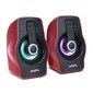 Audiocore AC855R, punainen hinta ja tiedot | Kaiuttimet | hobbyhall.fi