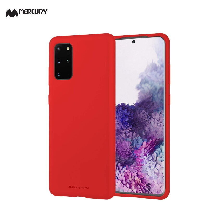 Puhelinkuori Mercury Soft Jelly Case Samsung G986 S20 Plus -puhelimelle, punainen hinta ja tiedot | Puhelimen kuoret ja kotelot | hobbyhall.fi