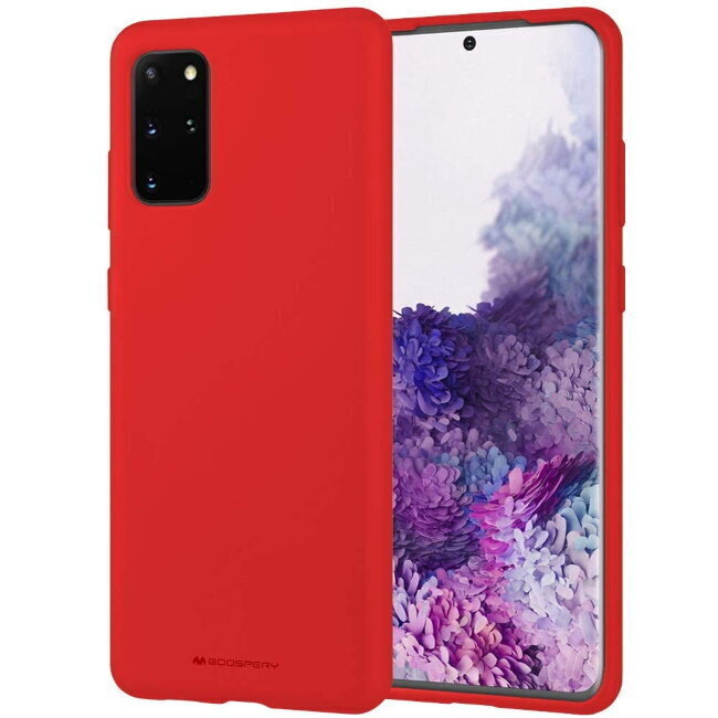 Puhelinkuori Mercury Soft Jelly Case Samsung G986 S20 Plus -puhelimelle, punainen hinta ja tiedot | Puhelimen kuoret ja kotelot | hobbyhall.fi