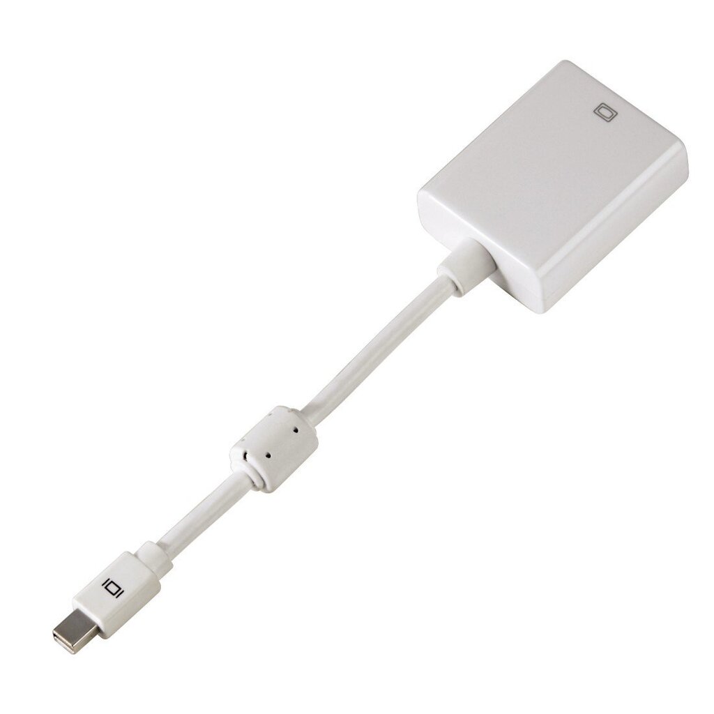 Hama Mini DisplayPort VGA, valkoinen hinta ja tiedot | Kaapelit ja adapterit | hobbyhall.fi