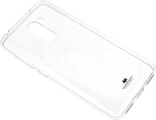 Suojakuori Mercury Jelly Clear Xiaomi Pocophone F1 läpinäkyvä hinta ja tiedot | Puhelimen kuoret ja kotelot | hobbyhall.fi