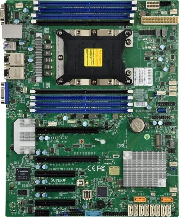 SuperMicro MBD-X11SPI-TF-O hinta ja tiedot | Emolevyt | hobbyhall.fi