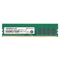 Transcend U-DIMM DDR4, 4GB, 2666MHz (JM2666HLH-4G) hinta ja tiedot | Muisti (RAM) | hobbyhall.fi