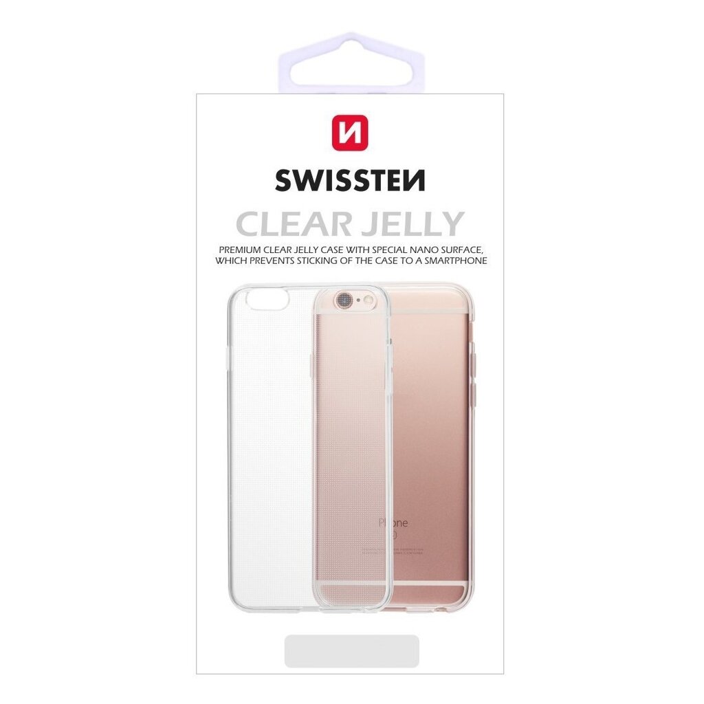 Swissten Clear Jelly Back Case 0.5 mm Silicone Case for Samsung J330 Galaxy J3 (2017) Transparent hinta ja tiedot | Puhelimen kuoret ja kotelot | hobbyhall.fi