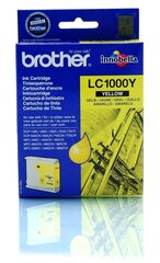 Brother LC1000Y hinta ja tiedot | Mustekasetit | hobbyhall.fi