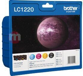 Brother LC1220VALBP hinta ja tiedot | Mustekasetit | hobbyhall.fi